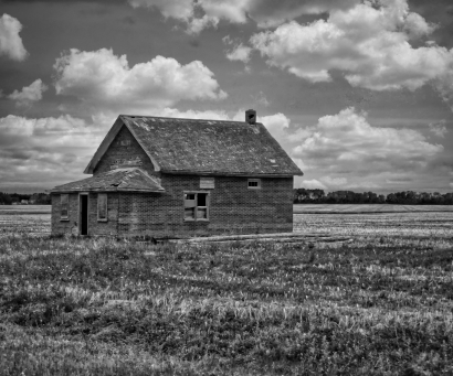 Abandoned old school house