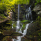 English Falls Blue Ridge Parkway North Carolina