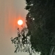 Red sun