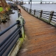 River-walk on a Cloudy Day