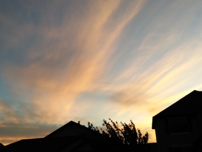 Tie die the sky