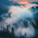 Newfound Gap Sunset 