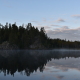 Fog over the lake
