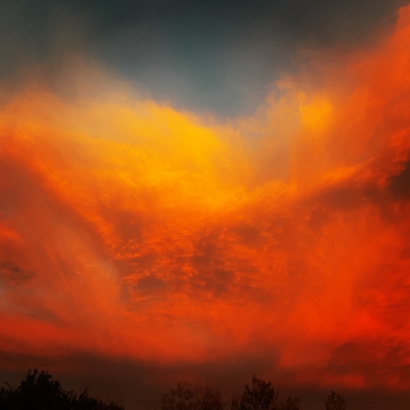 Fire in the sky