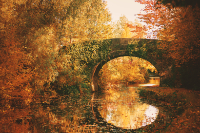 Autumn bridge