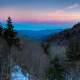 Blue Hour ALong Newfound Gap