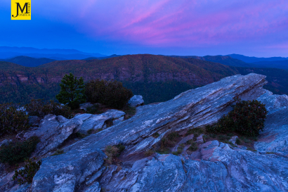 Blue Hour from Hawksbill Mount...