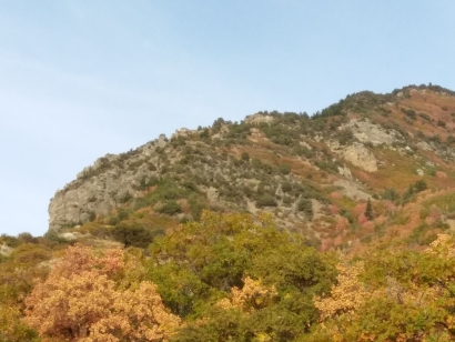 Ridge of colors