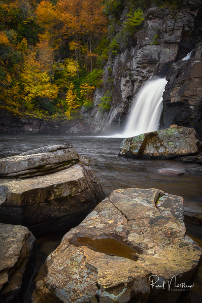 Linville Falls in Autumn