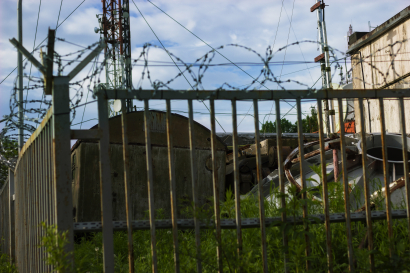 By The Fence