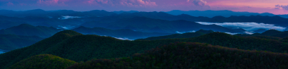 Blue Hour from the Parkway