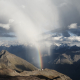 Rainbow upon Pik Terskol Observatory