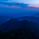 Blue Hour Over the Smoky's