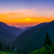 Sunset at Morton-GSMNP-Pano
