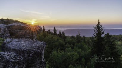 Sunrise in West Virginia