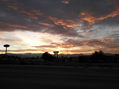 City on fire