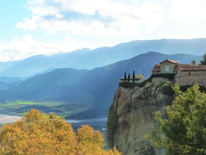 Greek Monastery in Meteora