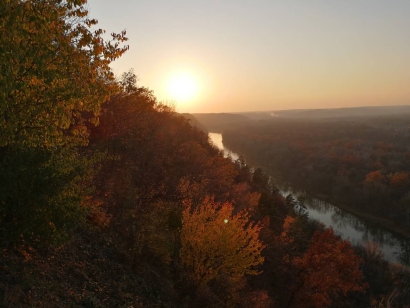 Autumn sunrise