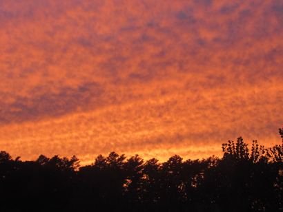 Fiery Sunset